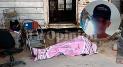  El cuerpo de Martín Rodríguez Parada quedó en la entrada de una humilde vivienda de Colinas del Tunal.