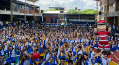 Capacitación de educación ambiental en colegios.