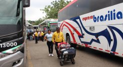 26 empresas de transporte operan desde la Central de Transporte de Cúcuta./Foto cortesía