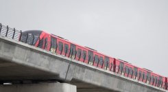 Metro de Bogotá hizo su primera prueba con pasajeros