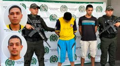 Javier Alexander Ortiz Amado y Edward Yesid Palencia Garavito fueron enviados a la cárcel. / Foto cortesía