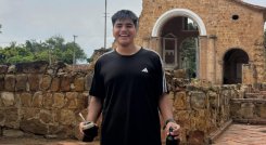 Estudiante argentino en Cúcuta.