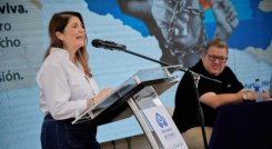 La defensora Nacional del Pueblo, Iris Marín condenó el asesinato del periodista Cristian Herrera/Foto: Cortesía