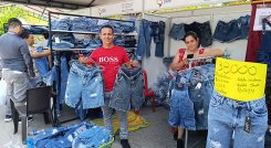 Sector moda. / Foto: Leonardo Favio Oliveros-La Opinión