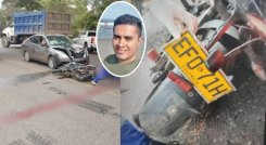 Accidente Jhon Moreno Ye