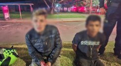 Capturados en Bogotá por matar a conductor. Foto: Policía de Bogotá