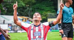 Carlos Bacca, delantero de Junior FC. 