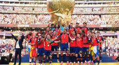 España campeona del Mundial FIFA 2026. Foto: @SEFutbol en X
