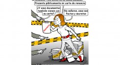 La renuncia y los secretos de Laura Sarabia