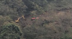 Denuncian que en Chinácota se construye carretera sin permisos, dice el alcalde Ramiro Luna/Foto Cortesía