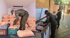 Incautan más de 3,6 toneladas de pescado, camarón y carne en Cúcuta por incumplir normas sanitarias