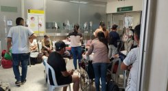 Urgencias del Hospital Universitario Erasmo Meoz, colapsada/Foto: cortesía