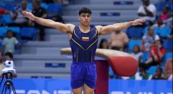Ángel Barajas se alzó con el oro en el all-around de los Centroamericanos y Del Caribe 2026.