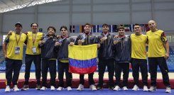 La selección Colombia de gimnasia obtuvo la medalla de oro en los Juegos de Santo Domingo 2026