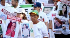 Familiares de desaparecidos.