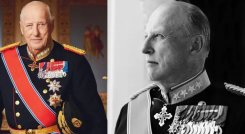 Harald-V-Noruega. Fotos: X @USBGovernment / Norway MFA