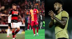 Jorge Carrascal, Davinson Sánchez, Luis Suárez. Foto: Redes sociales
