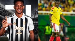 Lucumí, nuevo jugador de la juventus Foto: Captura redes sociales