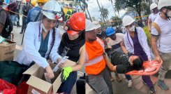 Una experiencia imborrable: la cucuteña que estudia Medicina y ayudó a salvar vidas tras el terremoto en Pereira