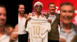 Ronaldinho. Foto: IG @ronaldinho
