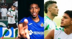 Jugadores colombianos en La Liga. Foto: Captura redes sociaes