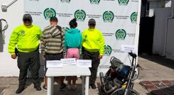 La pareja presuntamente utilizaba a su hija para entregar estupefacientes y, además, la sometía a agresiones físicas y verbales. / Foto: cortesía