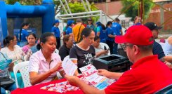 Comunidad del barrio Aeropuerto recibió asesorías y atención de Veolia Aguas del Norte de Santander/Foto: Cortesía
