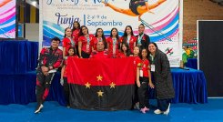 La selección Norte de gimnasia ritmica logró 11 medallas en el Nacional clasificatorio al Suramericano de Medellín.