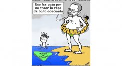 18-09-26 - Caricatura, Moción contra el ministro de Vivienda.