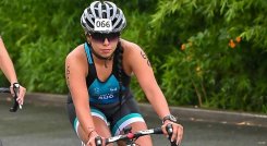 Camila Ardila es una de las nuevas promociones del triatlón colombiano.