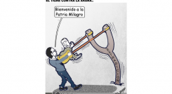 El tigre contra la araña...