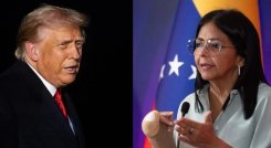Trump se reunirá con Delcy Rodríguez el próximo martes en Nueva York