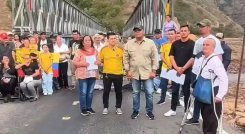 Una vez más damnificados de la vereda el Tarrita solicitan al gobierno nacional celeridad en el reasentamiento humano.