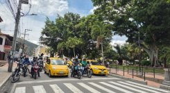 Los taxistas de Ocaña atraviesan por una difícil situación debido al transporte informal.