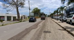 Vía Boconó deteriorada