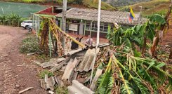 Irónicamente cuando se declara la calamidad pública por la falta de agua, en el corregimiento de Aspasica, un vendaval levanta techos de las viviendas y afecta cultivos.