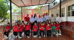 Veolia y Cerámica Italia en la vereda Patillales.
