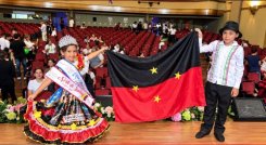 Bianca, la pequeña cucuteña que conquistó la corona nacional del folclor.