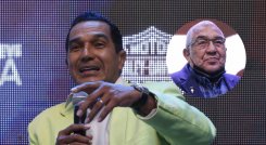 Checo Acosta entrega buenas noticias sobre la salud de su padre