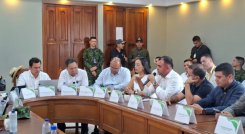 Gobernador junto a los ministros de Defensa y del Interior lideran consejo de seguridad en Ocaña 