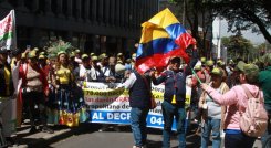 Las comunidades le exigen al Gobierno nacional que reverse la revocatoria de las resoluciones del Minambiente/Foto Cortesía Edgar Osma