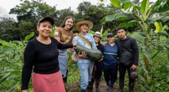 Cuando llega el tiempo de la cosecha la satisfacción de los productores se nota en sus rostros/Foto: Cortesía