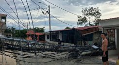 Fuertes vientos generan afectaciones en distintos sectores de Cúcuta