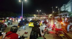 Habitantes de Villa del Rosario levantan protesta en la Autopista Internacional