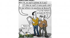 Nunca pudo volar