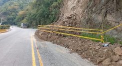 Conductores deben tener sumo cuidado debido a las lluvias aisladas en esta zona del país.