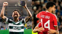 Luis Suarez y Luis Diaz