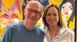 María Corina Machado prepara su primer discurso público tras regresar a Venezuela