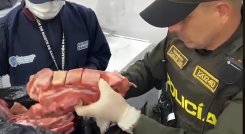 Carne, pollo y chorizos sin trazabilidad: incautan 130 kilos de productos cárnicos