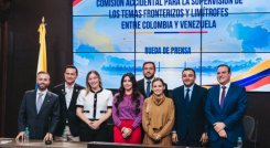 Comisión de asuntos fronterizos inició primeras tareas./Foto: Cortesía